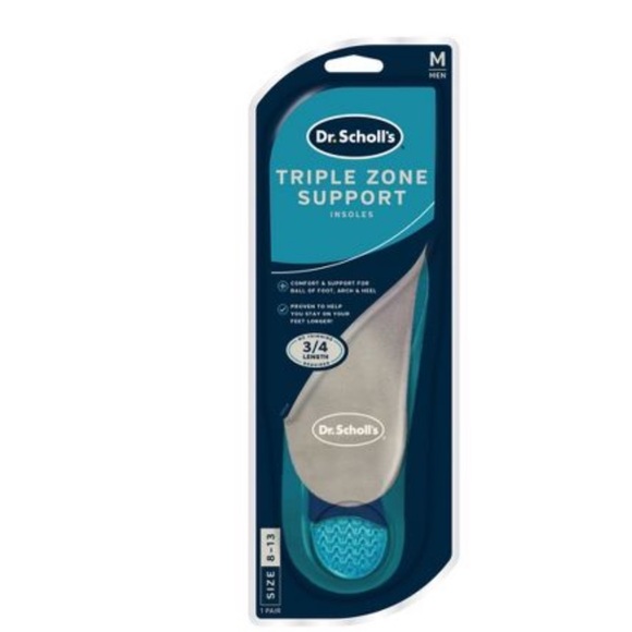 Dr. Scholl's Other - Dr. Scholl's Men’s Triple Zone Comfort Insoles 8-13
